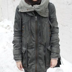 ALLSAINTS Cargo Utility genuine jacket